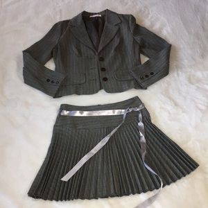 Blush Grey Suit Size 3/4